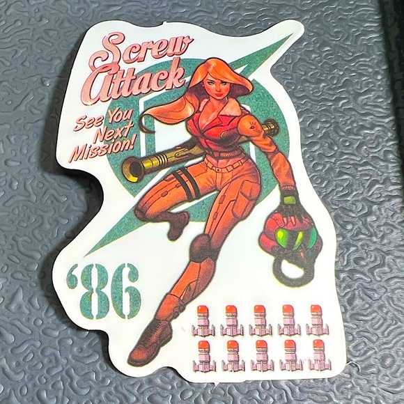 SPY Sexy Pinup Gorgeous Sticker Retro Vintage BomberGirl Ace Pilot - Picture 1 of 5